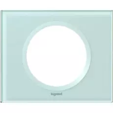 Рамка Legrand 69311 Celiane 1 пост (2 мод) (смальта белая)