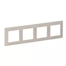 Рамка Legrand 754044 Valena LIFE 4-ая (слоновая кость)