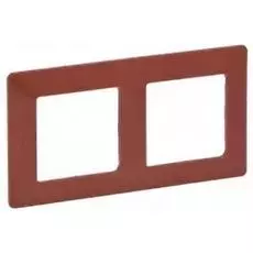 Рамка Legrand 754072 Valena LIFE, 2-ая, терракота