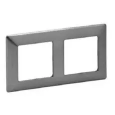 Рамка Legrand 754152 Valena LIFE Сталь 2-ая