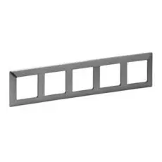Рамка Legrand 754155 Valena LIFE, 5-ая, сталь