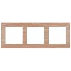 Рамка Legrand 754183 Valena LIFE, 3-ая, светлое дерево