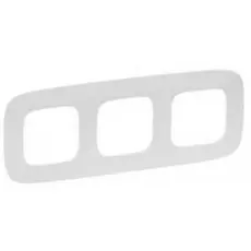 Рамка Legrand 754303 Valena ALLURE 3-ая (белая)