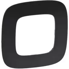 Рамка Legrand 754401 Valena ALLURE, 1-ая, матовая черная