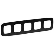 Рамка Legrand 754405 Valena ALLURE, 5-ая, матовая черная