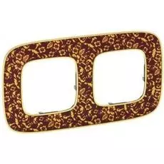 Рамка Legrand 754442 Valena ALLURE, 2-ая, барокко пурпур