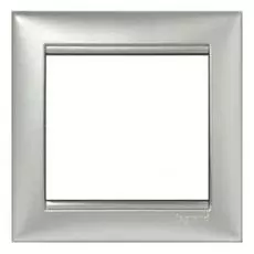 Рамка Legrand 770151 Valena CLASSIC - 1 пост, алюминий