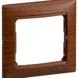 Рамка Legrand 770311 Valena CLASSIC - 1 пост, тонированное дерево