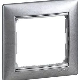 Рамка Legrand 770331 Valena CLASSIC - 1 пост, алюминий матовый