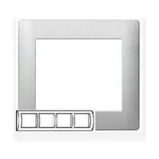 Рамка Legrand 771304 Galea Life 4-я гор. алюм.
