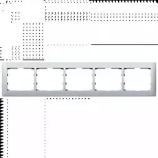 Рамка Legrand 771305 Galea Life 5-я гор. алюм.
