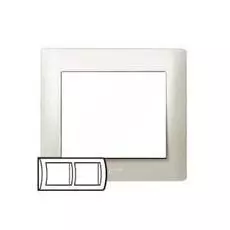 Рамка Legrand 771502 Galea Life 2-я гор. перламутр