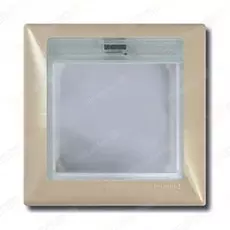 Рамка Legrand 774350 Valena CLASSIC - влагозащищённая IP 44, с крышкой, слоновая кость