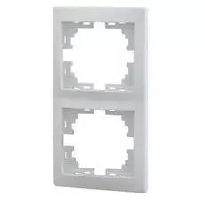 Рамка Lezard 701-0200-152 Мира верт. бел.