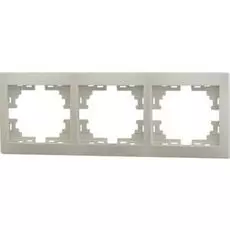 Рамка Lezard 701-0300-148 Мира горизонт. крем.