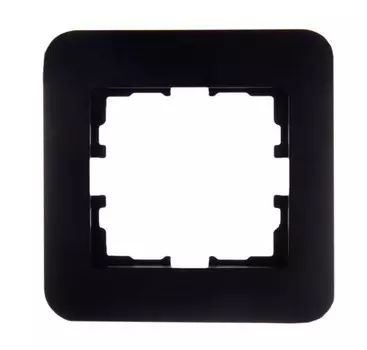 Рамка Lezard 708-4200-146 Karina Life 1-м горизонт. черн. бархат