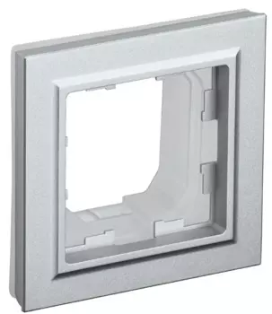 Рамка одинарная IEK BR-M12-44-K47 BRITE IP44 РУ-1-БрА-44 Алюминевый