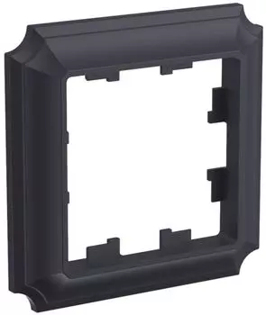 Рамка одинарная Systeme Electric ATN101001 AtlasDesign ANTIQUE Карбон