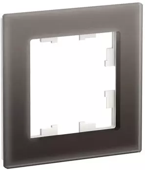 Рамка одинарная Systeme Electric ATN320601 AtlasDesign NATURE Органическое стекло мокко