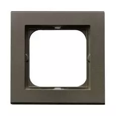 Рамка Ospel R-1R/40 одинарная, шоколадный металлик