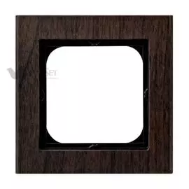 Рамка Ospel R-1RW/34 одинарная, дерево орех