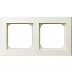 Рамка Ospel R-2R/27 двойная, экрю