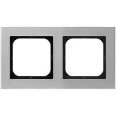 Рамка Ospel R-2RA/35 двойная, алюминий