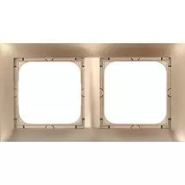 Рамка Ospel R-2Y/28 Impresja золотой металлик 2-ая