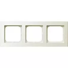 Рамка Ospel R-3R/27 тройная, экрю