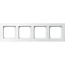 Рамка Ospel R-4R/00 четверная, белый