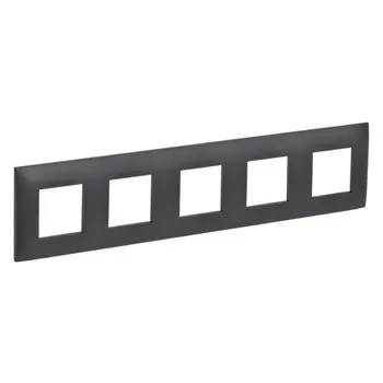 Рамка пятерная IEK SK-M52-K48 SKANDY SK-F05T Титан