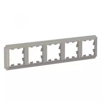 Рамка пятерная Systeme Electric ATN100505 AtlasDesign ANTIQUE универсальная, Шампань