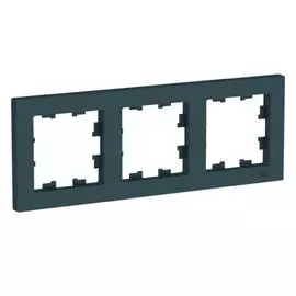 Рамка Systeme Electric ATN000804 AtlasDesign 4-ая, универсальная изумруд