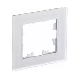 Рамка Schneider Electric ATN330101 AtlasDesign Nature матовое стекло белая 1-ая