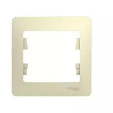 Рамка Schneider Electric GSL000201 1-я (бежевая)
