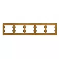 Рамка Schneider Electric GSL000505 5-я, горизонтальная