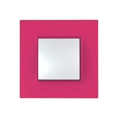 Рамка Schneider Electric MGU4.702.27 Unica Quadro 1 пост, IP20 (малина)