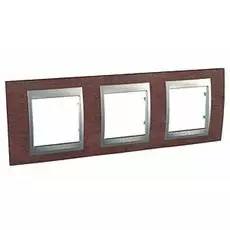 Рамка Schneider Electric MGU66.006.0M4 Unica Top алюм табак гор. 3-я