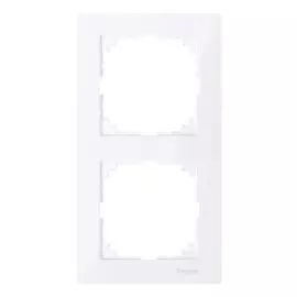 Рамка Schneider Electric MTN4020-3625 Merten SM M-Pure 2-ая белая