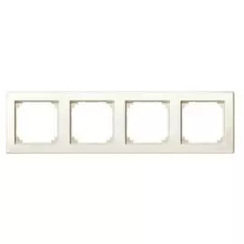 Рамка Schneider Electric MTN478444 Merten SM M-Smart бежевый глянец 4-ая