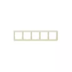 Рамка Schneider Electric MTN483544 Merten SD Antik 5-ая, термопласт, IP20 (бежевая)