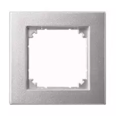 Рамка Schneider Electric MTN486160 Merten M-Plan 1-ая, IP20 (алюминий)