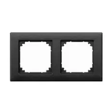 Рамка Schneider Electric MTN486214 Merten M-Plan 2 поста, IP20 (антрацит)