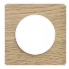 Рамка Schneider Electric S52P802N Odace Ольха/Белый 1-я