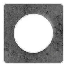 Рамка Schneider Electric S52P802U Odace Морской камень/Белый 1-я