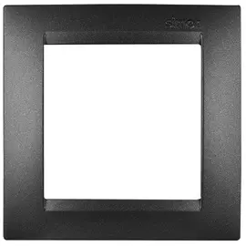 Рамка Simon 1500610-038 Simon 15 Графит 1-ая