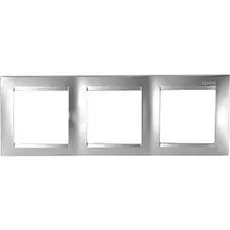 Рамка Simon 1500630-033 Simon 15 Алюминий 3-я