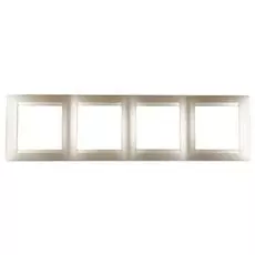 Рамка Simon 1500640-034 Simon 15 Шампань 4-я