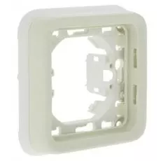 Рамка-суппорт Legrand 69692 Plexo 1-ая, для внутреннего монтажа IP55 (белая)