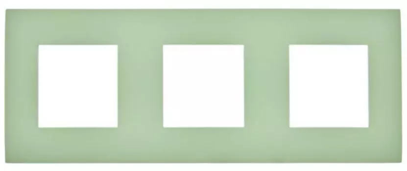 Рамка тройная IEK SK-M32-K06 SKANDY SK-F03M мятная